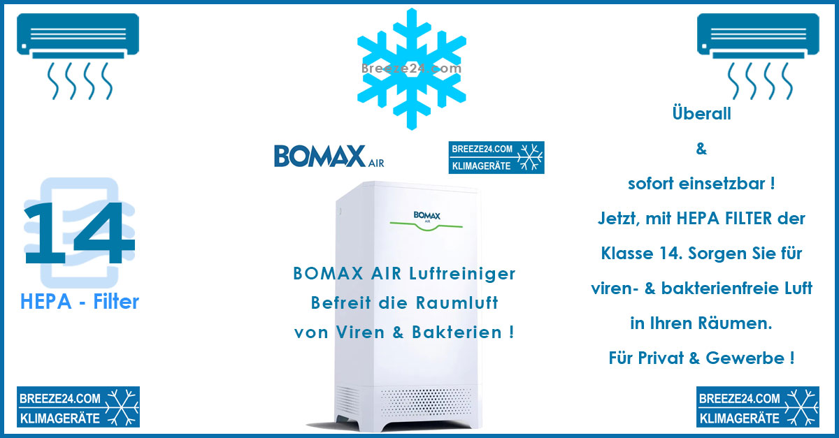 BOMAX midi Luftreiniger