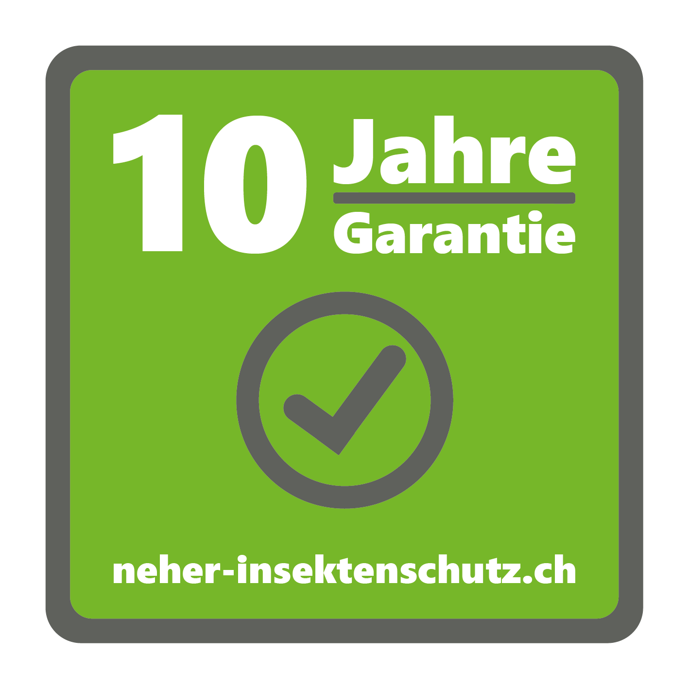 Smart-Insektenschutz: 10-jährige Gewährleistung für Insektenschutzgitter in der Schweiz ab 2024