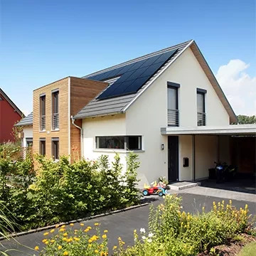 Solaranlage mit SunPower